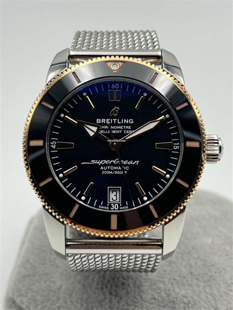 breitling superocean heritage two tone